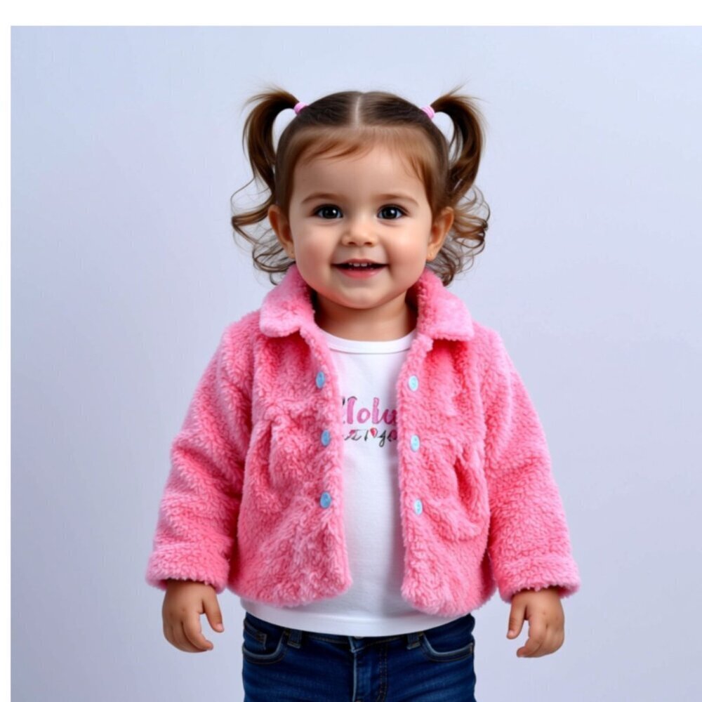 Young Hearts girls coat 18 months, pink (42)